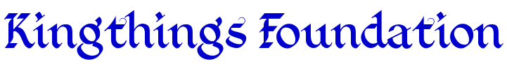 Kingthings Foundation 字体